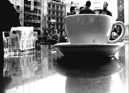 Caffè tazza in bnero